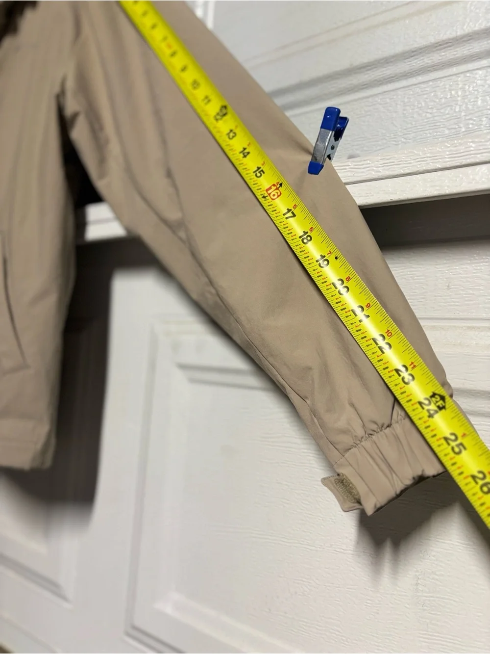 Vuori Men's Taupe Coach Windbreaker Jacket